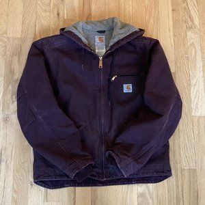 Carhartt Women's Utility Jacket in Dark Purple